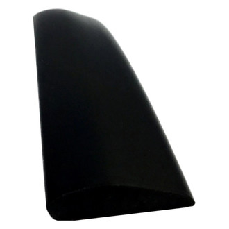 Dawn® - 1 1/8" Wide Glossy Colonial White Track Cover Molding