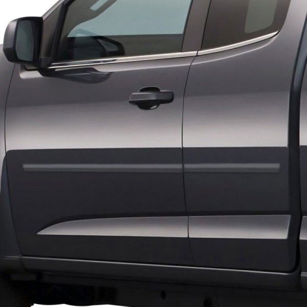 Dawn® - 1.25" Wide Body Side Moldings without Insert (Painted)