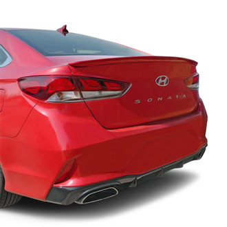 Dawn® - Factory Sport Style Flush Mount Rear Lip Spoiler (Painted)