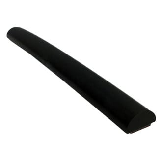 Dawn® - 7/16" Wide Matte Black Half Round Trim Molding