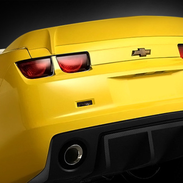 Dawn Enterprises® - Yellow Rear Spoiler on Chevy Camaro