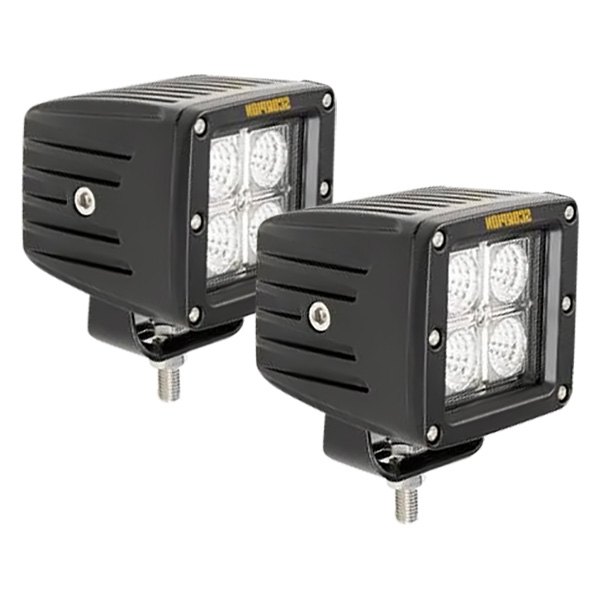 Daystar® - Alpha Series 3" x 3" 2x40W Square Spot Beam LED Lights