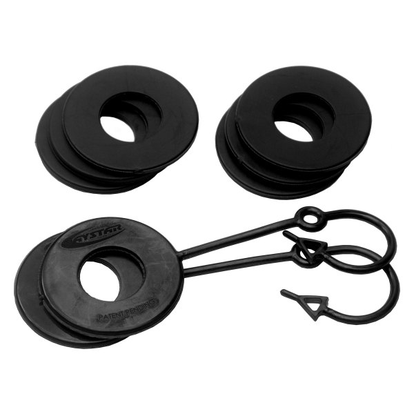 Daystar® - Black D-Ring Locking Washers