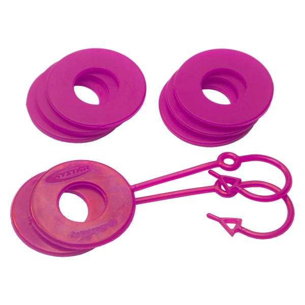 Daystar® - Fluorescent Pink D-Ring Locking Washers