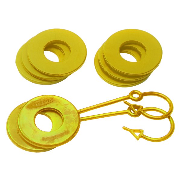 Daystar® - Yellow D-Ring Locking Washers