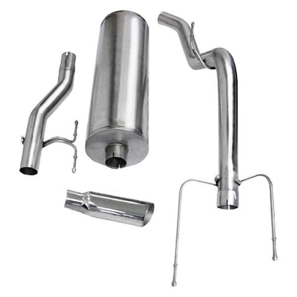 Corsa® Dodge Ram 1500 Regular Cab 5.7L with Short Bed 2003 Sport™ Stainless Steel CatBack