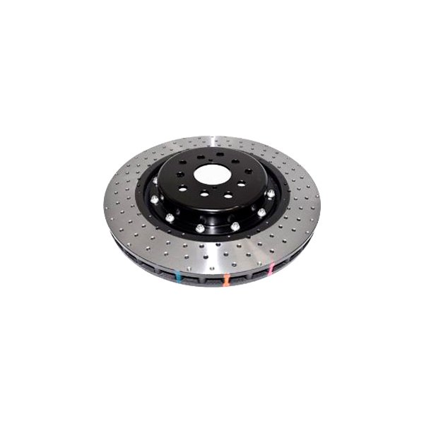 DBA® - 5000XD Series Dimpled and Drilled 2-Piece Front Brake Rotor