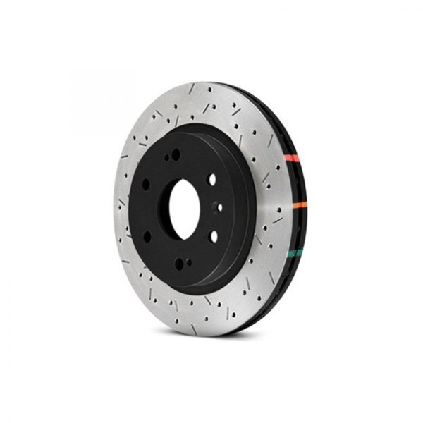  DBA® - HD 4000XS Series™ Drilled and Slotted 1-Piece Front Brake Rotor