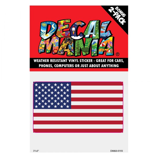 Decalcomania® - Usa Flag Decals
