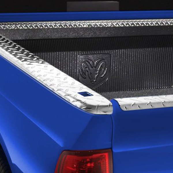 Details about   Dee Zee Brite-Tread Side Bed Wrap Caps with Stake Holes for Dodge