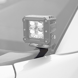 Dee Zee® - Bolt-on Hood Ditch Mounts for Cube LED Lights