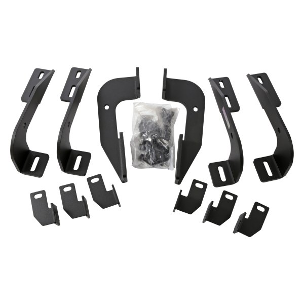 Dee Zee® DZ16346 Textured Black Running Board Mounting Bracket Kit