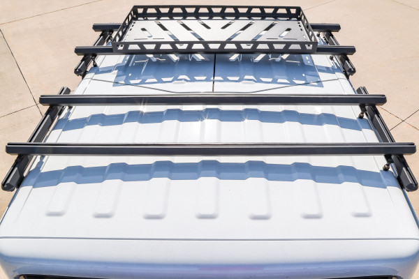 Dee Zee® DZ4463JP - Textured Black Front Roof Rack System