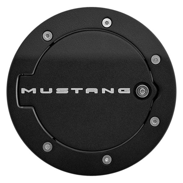 DefenderWorx® - Locking Two Tone Gas Cap with Mustang Logo