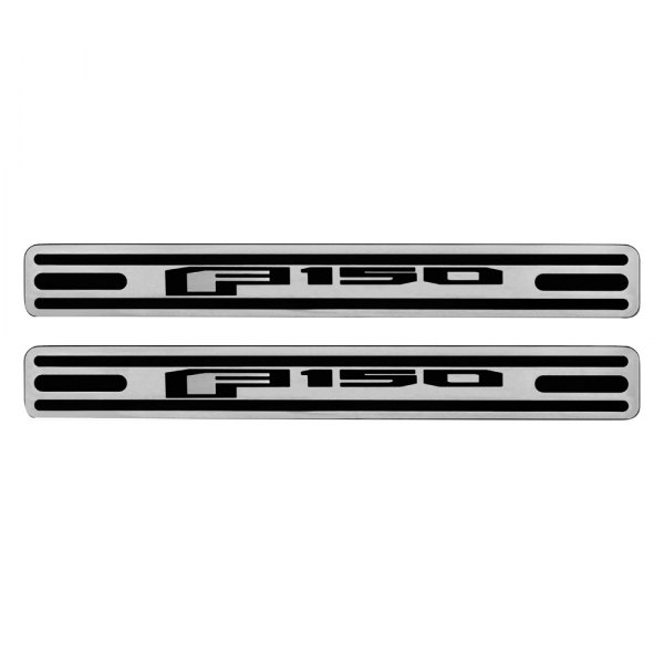 DefenderWorx® - Two Tone Door Sills with F-150 Logo