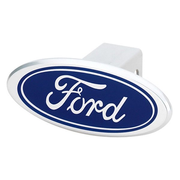 DefenderWorx® - Image Design Blue Oval Hitch Cover with Ford Logo