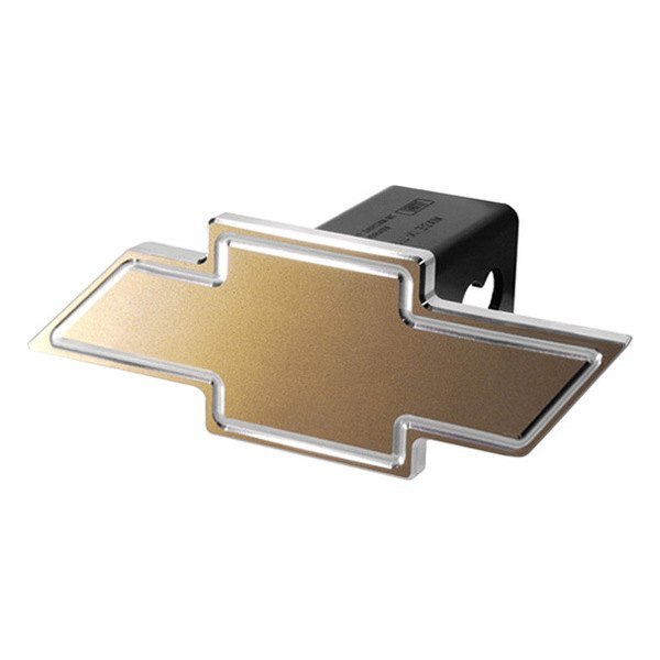 DefenderWorx® - Chevy Bowtie Gold Hitch Cover