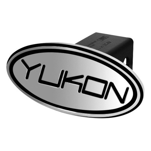 DefenderWorx® - Oval Hitch Cover with Yukon Logo