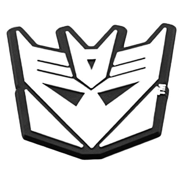 DefenderWorx® - Transformers™ "Decepticon" Two Tone Trunk Lid Badge