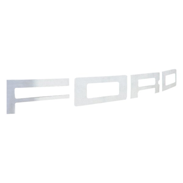 DefenderWorx® - "Ford" Polished Front Grille Lettering Kit