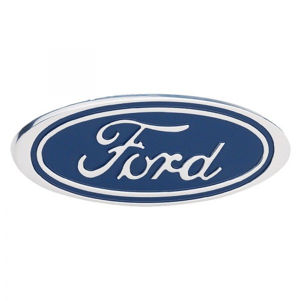 DefenderWorx® - "Ford" Oval Blue Grille or Tailgate Emblem