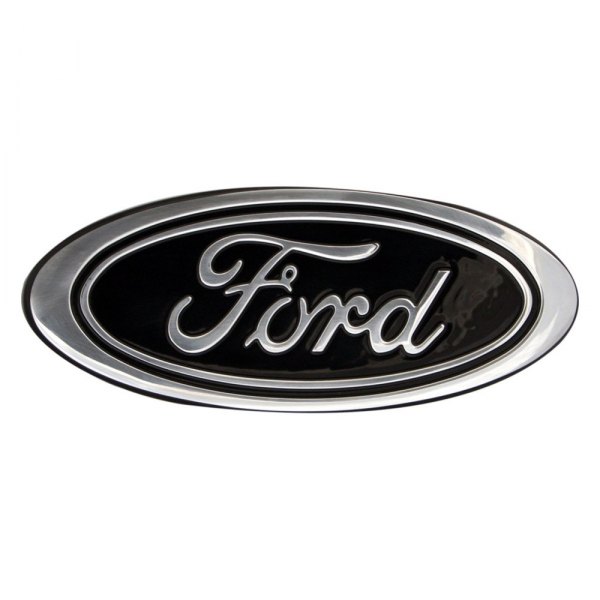 DefenderWorx® - "Ford" Oval Black Grille or Tailgate Emblem