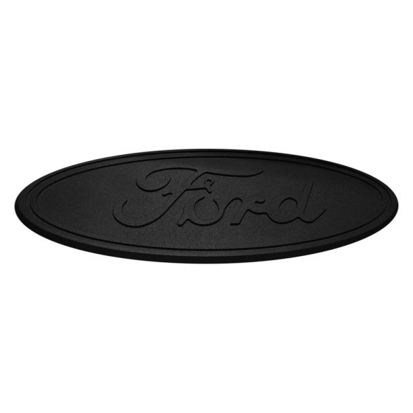 DefenderWorx® - "Ford" Oval Matte Black Grille/Tailgate Emblem