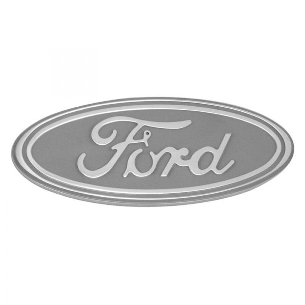 DefenderWorx® - "Ford" Oval Silver Grille Emblem