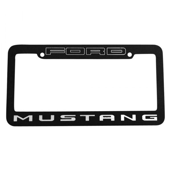 DefenderWorx® - License Plate Frame with Ford Mustang Logo