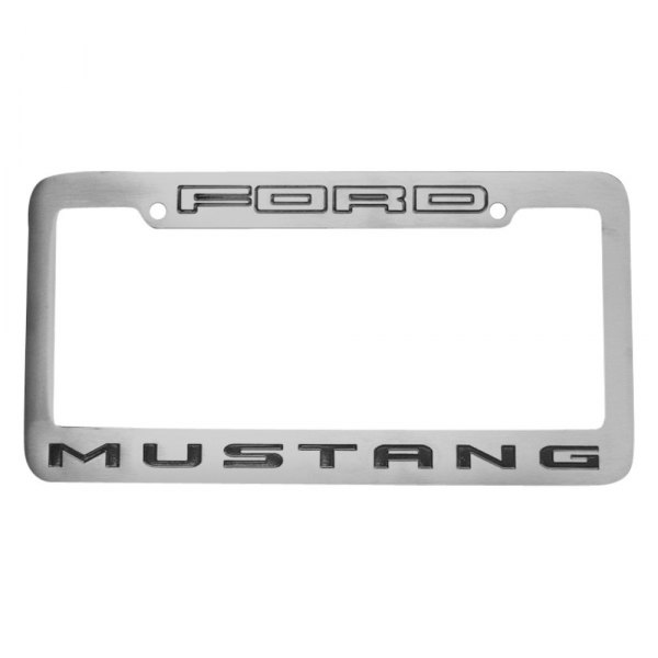 DefenderWorx® - License Plate Frame with Ford Mustang Logo
