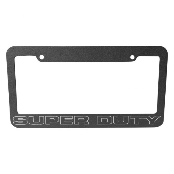 DefenderWorx® - License Plate Frame with Super Duty Logo