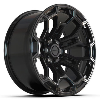 DEFIANT® DF03 Wheels - Gloss Black Rims