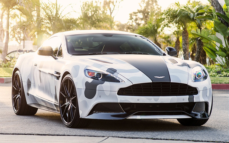 Delinte Tire On Aston Martin