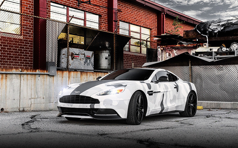 Delinte Tire On Aston Martin