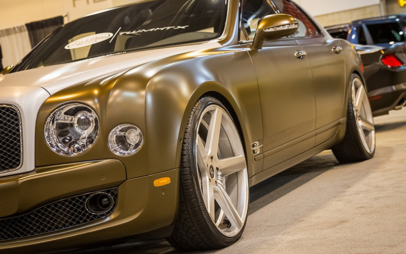 Delinte Tire On Bentley