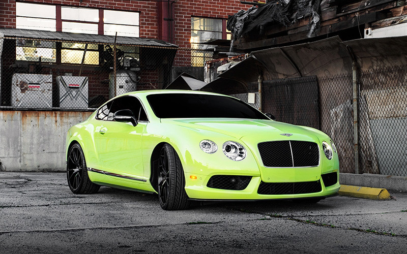Delinte Tire On Bentley