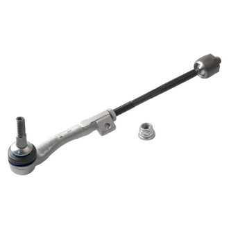 Delphi® - Front Passenger Side Adjustable Straight Steering Tie Rod End Assembly