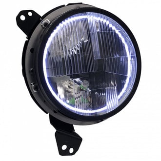 Delta Lights® - Quad-Bar™ Round LED Halo Headlights