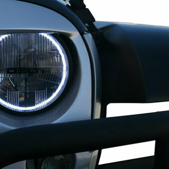 Delta Lights® - Quad-Bar™ Round Halo LED Headlights