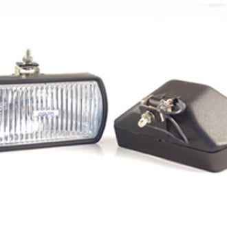 Delta Lights® - Hot Shot 7"x3.5" Rectangular Fog Beam LED Lights with Lexan Unbreakable Lens