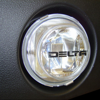 Delta Lights® - Fog Light Location Mounted 46H Series 4.5" 2x100W Round Driving Beam LED Lights