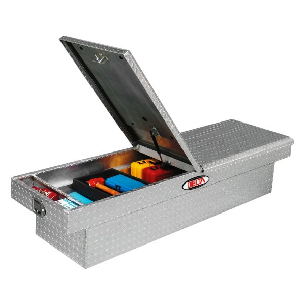 Delta® - Mid-Size Trucks Standard Dual Lid Gull Wing Crossover Tool Box