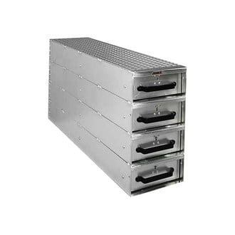 Jobox® - Stacked 4-Drawer Unit