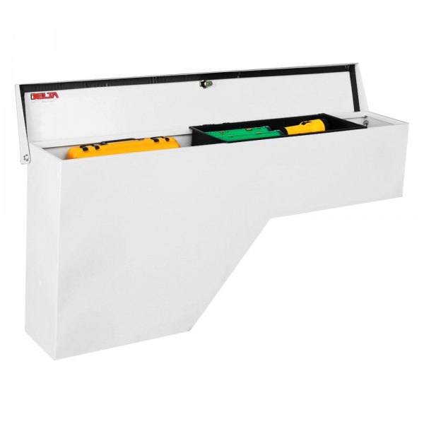 Delta® - Single Lid Wheel Well Tool Box with 60" Tray