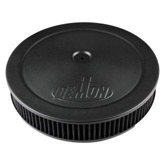 Demon Carburetion® - Flat Base Round Steel Air Cleaner Assembly (14")