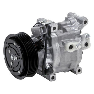 Denso® - A/C Compressor with Clutch