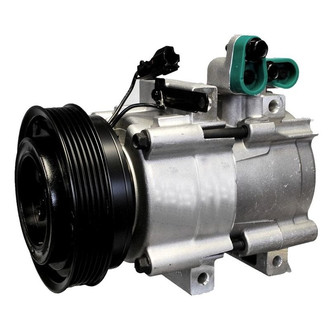Denso® - A/C Compressor with Clutch
