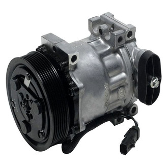 Denso® - A/C Compressor with Clutch