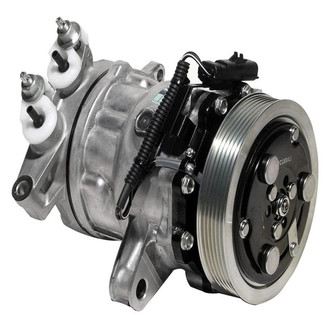 Denso® - A/C Compressor with Clutch