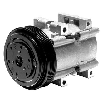 Denso® - A/C Compressor with Clutch